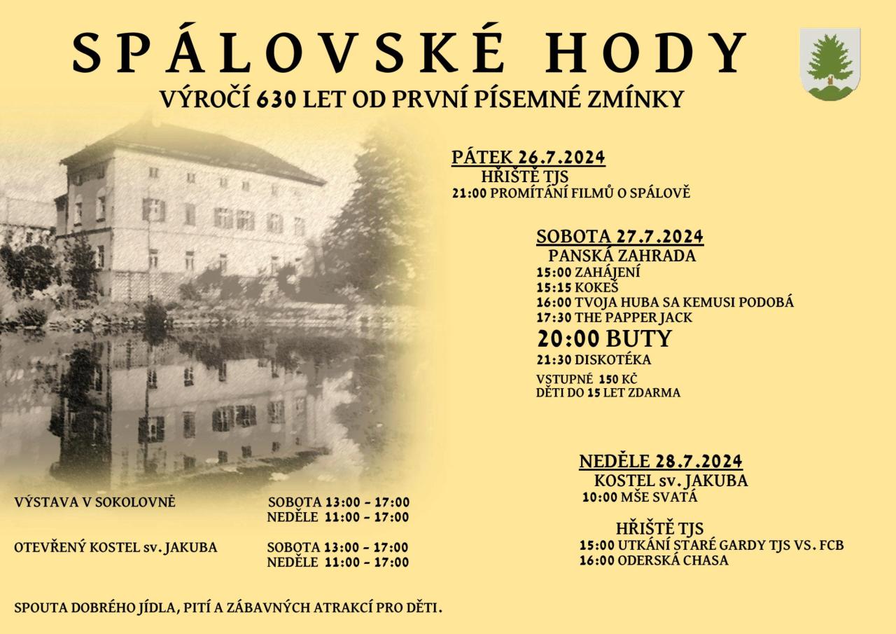 Spálovské hody 2024
