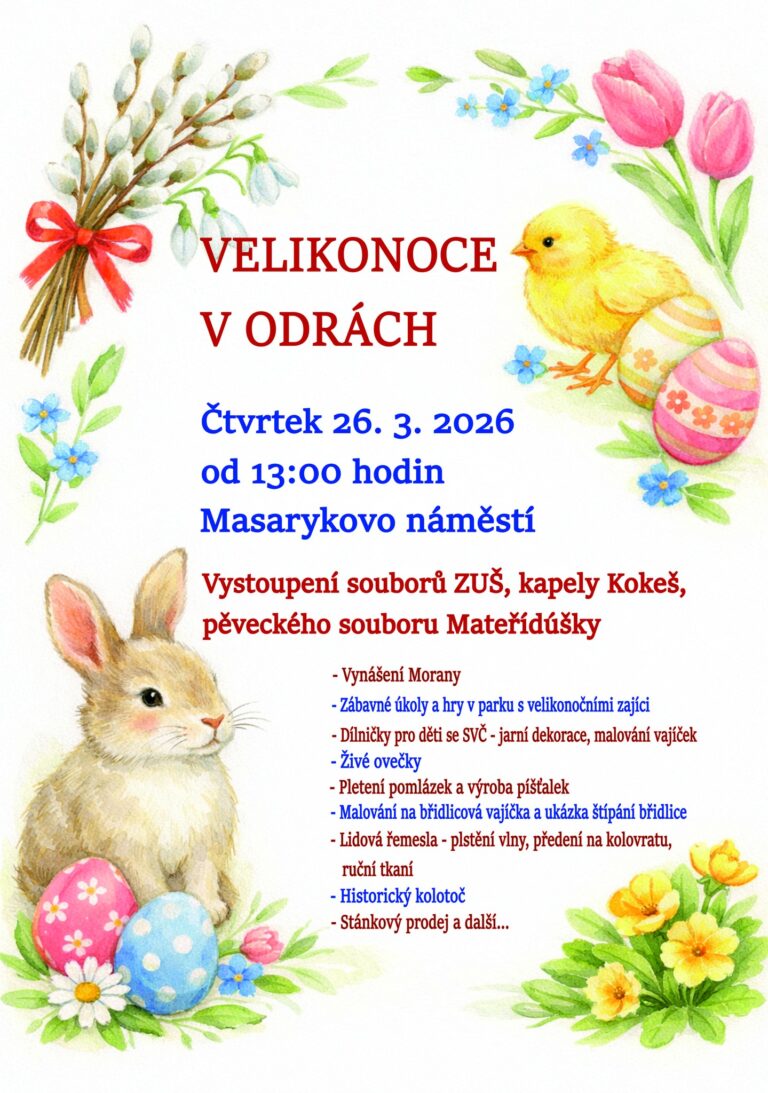 Odry Kokeš Velikonoce jarmark